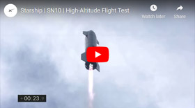 YouTube Video SN10